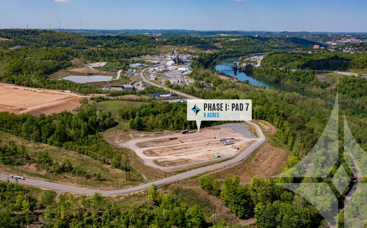 Pictures of Industrial, Mixed Use, Land, Special Purpose property located at Morgantown Industrial Park - Pad 7, Morgantown, WV 26501 for sales - image #1