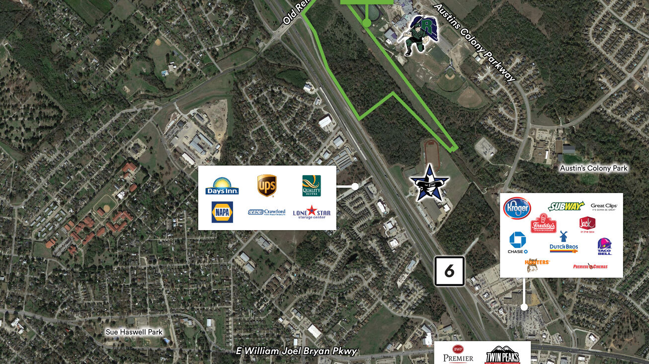 54.07 AC at SEC of Highway 6 and Old Reliance Road, Bryan, TX 77802 ...