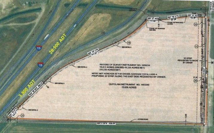 Pictures of Land property located at S Pioneer Dr & W Sunnyside Rd, Idaho Falls, ID 83406 for comps - image #1