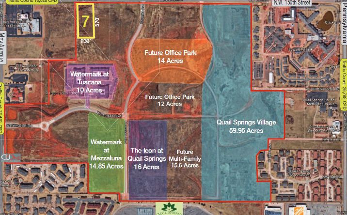 Pictures of Land property located at 2808 N.W. 150th Street, Oklahoma City, OK 73134 for sales - image #1