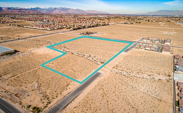 Pictures of Land property located at SWC of Cameron Street and Pyle Avenue, Las Vegas, NV 89141 for comps - image #1