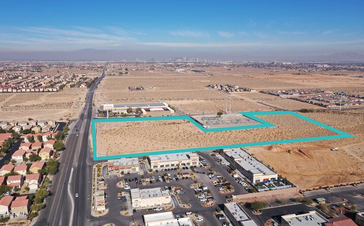 Pictures of Land property located at SEC Decatur Boulevard and Frias Avenue, Las Vegas, NV 89141 for comps - image #1