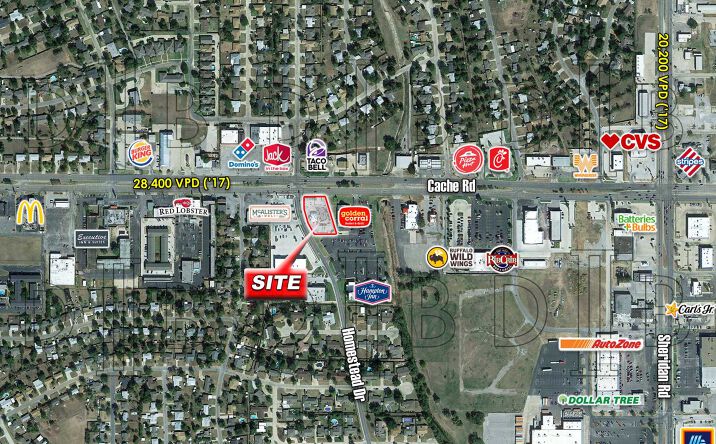 Pictures of Land property located at SEC of Cache & Homestead, Lawton, OK 73505 for sales - image #1