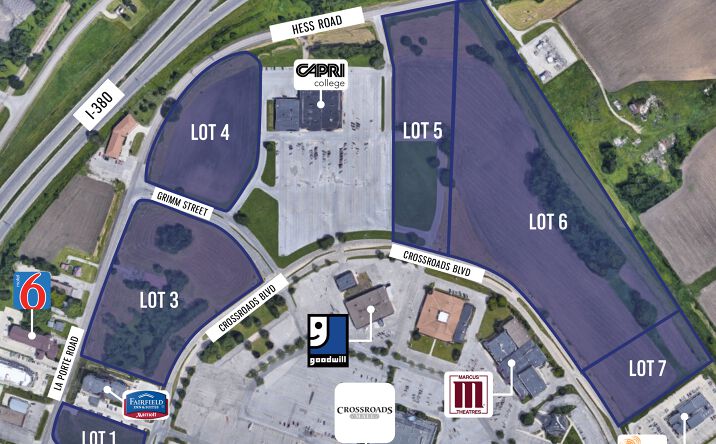 Pictures of Land property located at Lot 1 Crossroads Boulevard, Waterloo, IA 50702 for sales - image #1