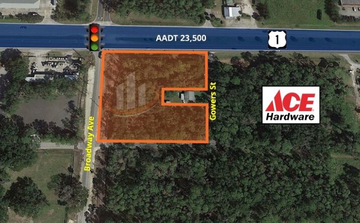 Pictures of Land property located at 1506 N Us Hwy 1, Ormond Beach, FL 32174 for sales - image #1