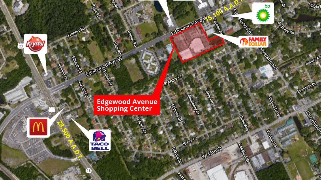 3118 Edgewood Avenue West, Jacksonville, FL 32209 Retail Property for