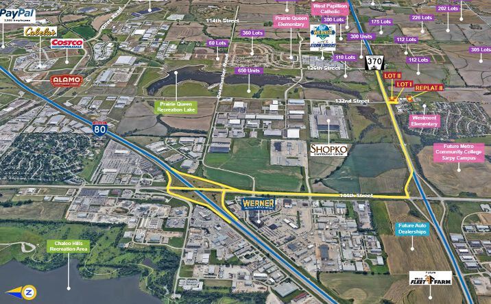 Pictures of Land property located at Hwy 370 and S 132nd street, omaha, NE 68046 for sales - image #1
