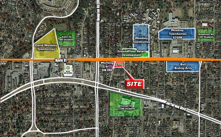 Pictures of Land, Multifamily property located at 2212 W Davis St, Dallas, TX 75208 for sales - image #1