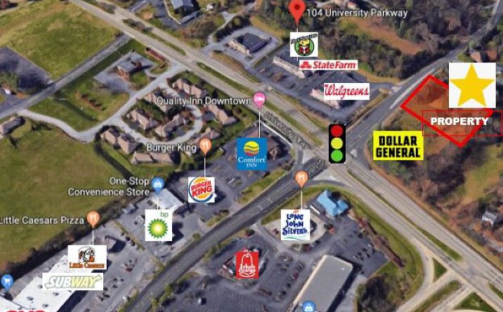 Pictures of Land property located at 100 Highland Ave, Johnson City, TN 37604 for sales - image #1