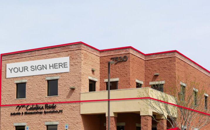 Pictures of Office property located at 7520 N Oracle Rd, Tucson, AZ 85704 for comps - image #1