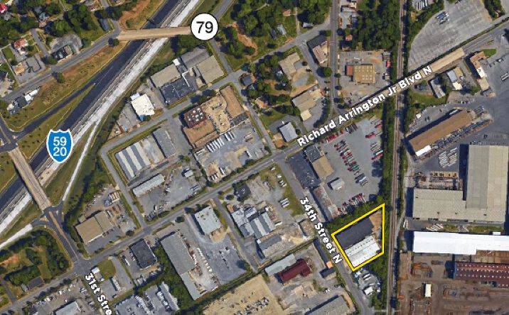 Pictures of Office, Industrial property located at 829-833 34th Street North, Birmingham, AL 35222 for comps - image #1