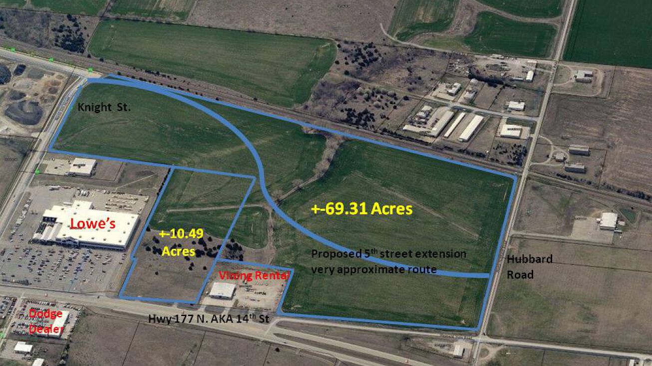 3800 N 14th St, Ponca City, OK 74601 Land for Sale Acreage North of