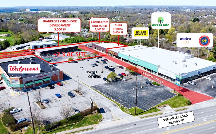 Pictures of Retail property located at 375 Versailles Rd, Frankfort, KY 40601 for comps - image #1
