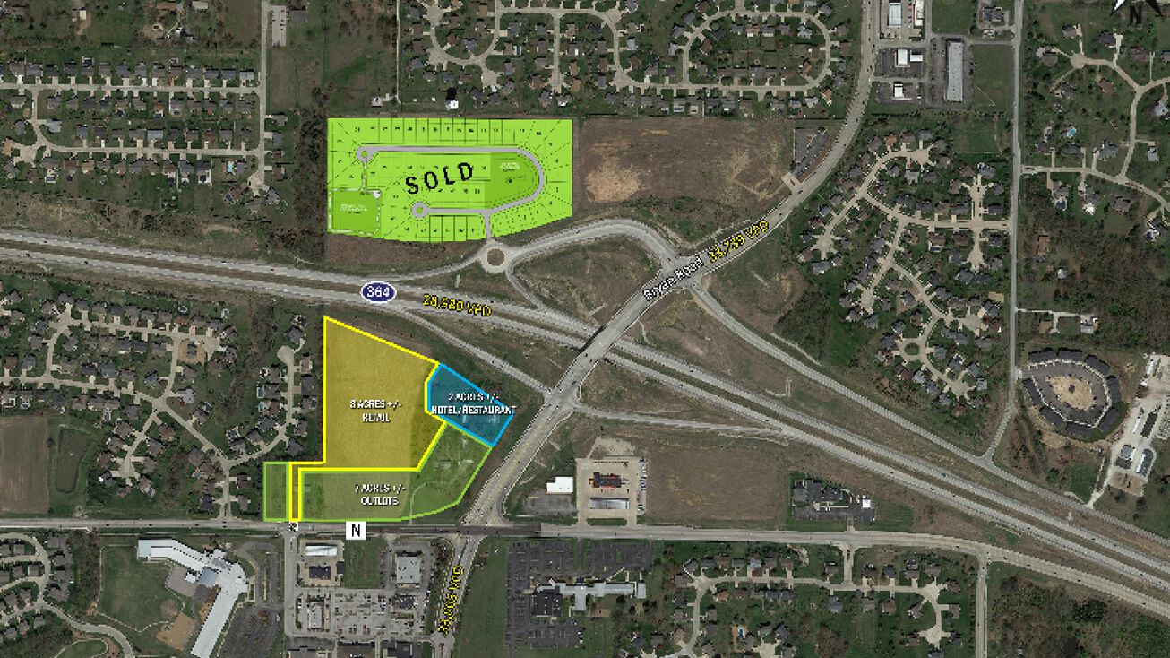 Highway 364 & Bryan Road, Dardenne Prairie, MO 63368 Land for Sale