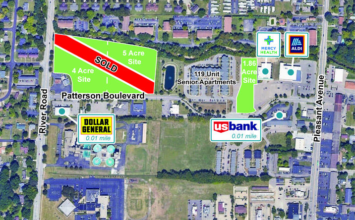Pictures of Office, Retail property located at Pleasant Avenue and Patterson Drive, Fairfield, OH 45014 for sales - image #1