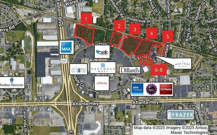 Pictures of Land property located at Eastdale Cir, Montgomery, AL 36117 for sales - image #1