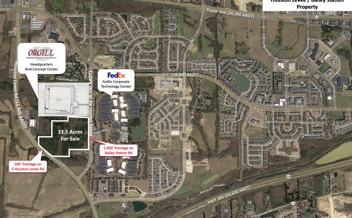 Pictures of Land property located at 4625 S Houston Levee Rd, Collierville, TN 38017 for sales - image #1