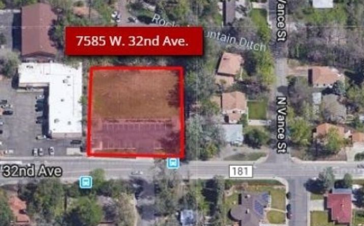 Pictures of Land property located at 7585 W 32nd Ave, Wheat Ridge, CO 80033 for sales - image #1