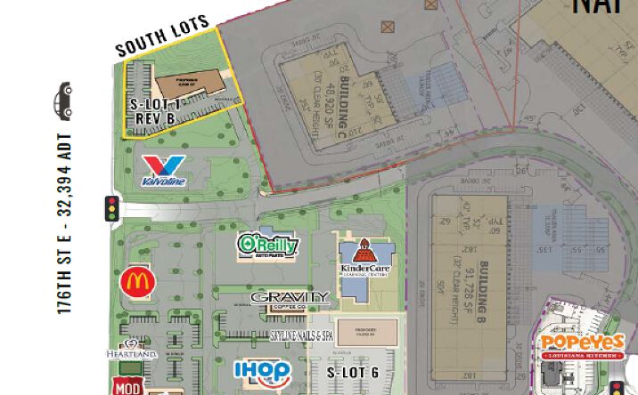 Pictures of Land, Retail property located at 17510 Cyn Pkwy E, Tacoma, WA 98446 for sales - image #1