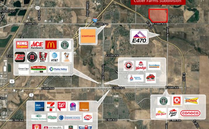 Pictures of Land property located at NW corner of 120th Avenue & Tower Road, Commerce City, CO 80022 for sales - image #1