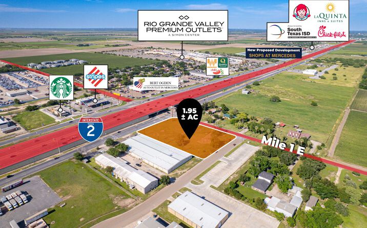 Pictures of Land property located at 330 N Mile 1 E, Mercedes, TX 78570 for sales - image #1
