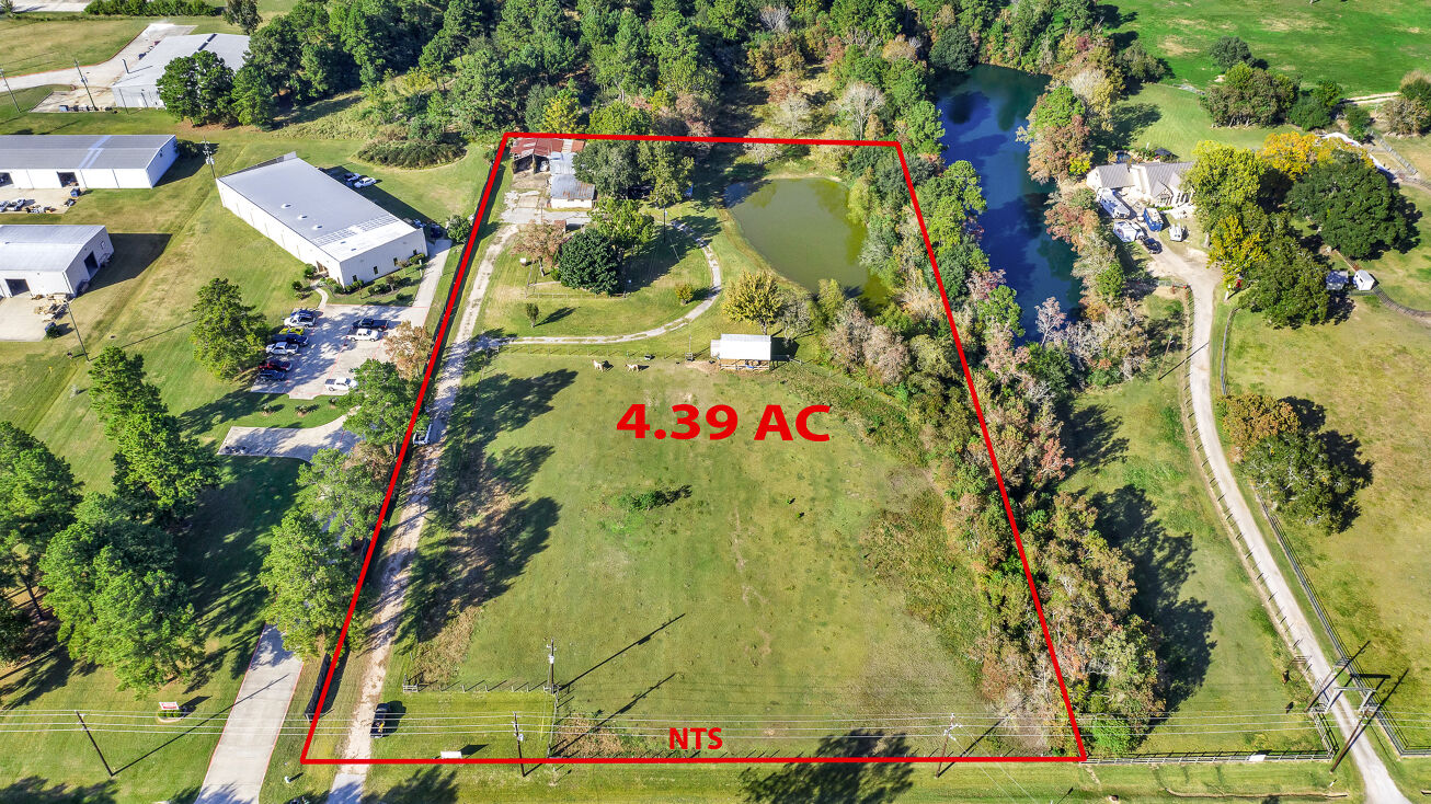 13130 Theis Ln, Tomball, TX 77375 Land for Sale 4+ AC Ready for