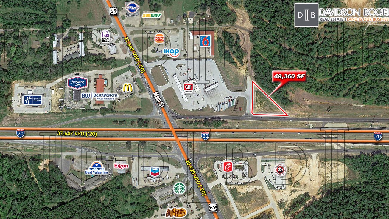 NEQ of I20 & NE Hwy 69, Lindale, TX 75771 Land for Sale Lindale