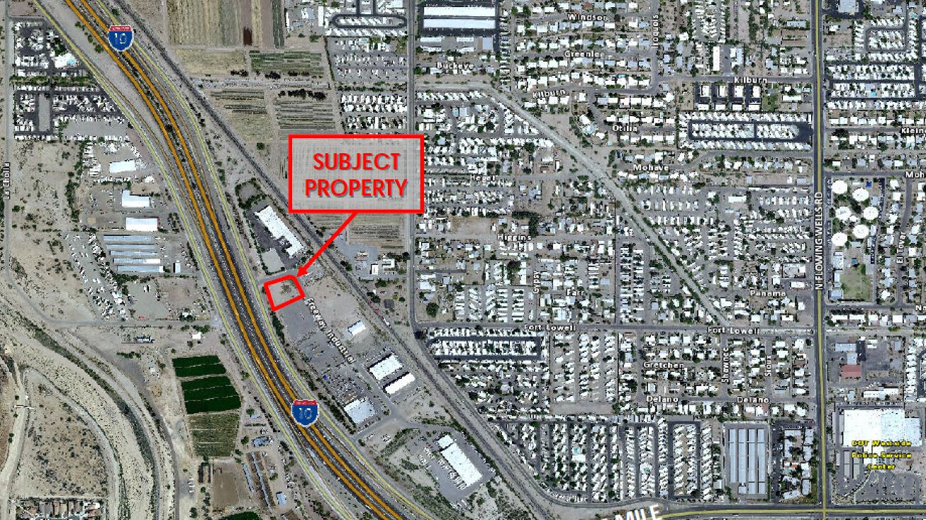 I10 & Miracle Mile, Tucson, AZ 85705 Land for Sale 3231 N. Freeway Industrial Loop
