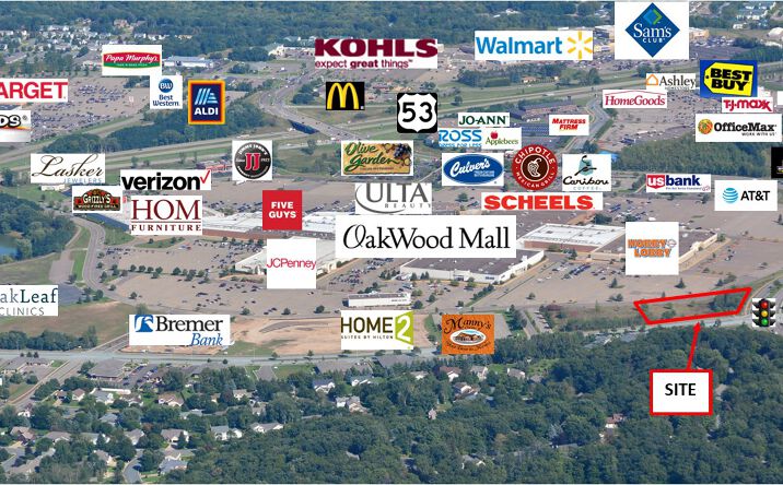 Pictures of Land property located at 4325 Oakwood Hills Pkwy, Eau Claire, WI 54701 for sales - image #1