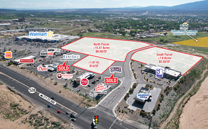Pictures of Land property located at Hwy 528 & Venada Plaza Drive, Bernalillo, NM 87004 for sales - image #1