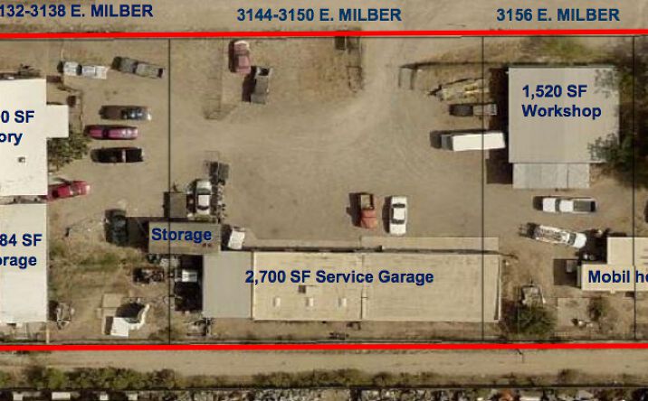 Pictures of Industrial, Land property located at 3132-3162 E. Milber Street, Tucson, AZ 85714 for comps - image #1