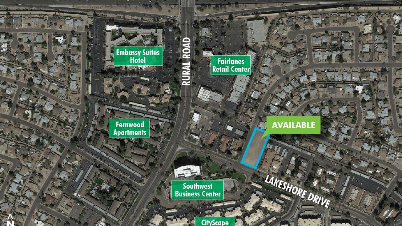 4611 S. Lakeshore Drive, Tempe, AZ 85282 Land for Sale Rare