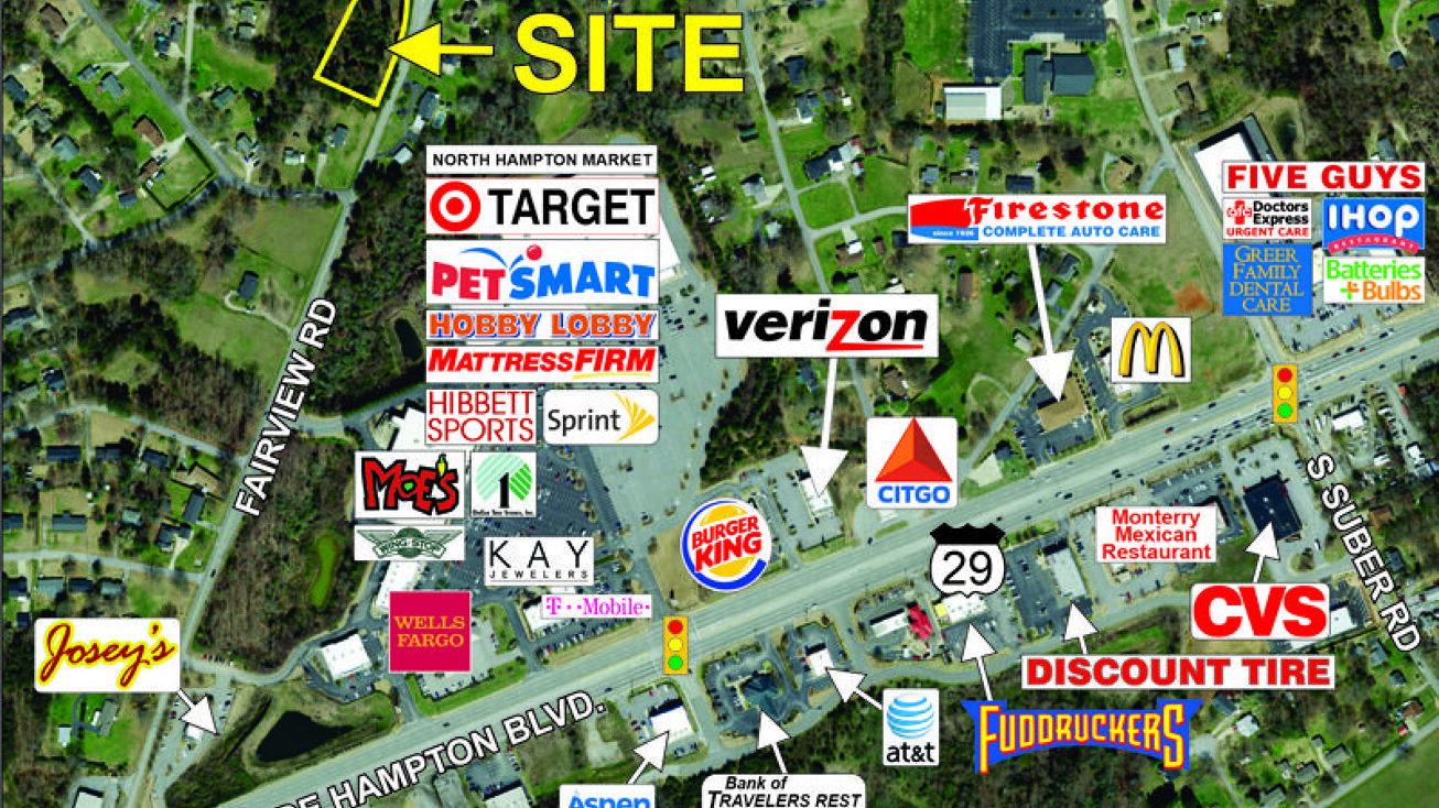 Fairview Rd, Taylors, SC 29687 Land for Sale Fairview Road (Site 017)