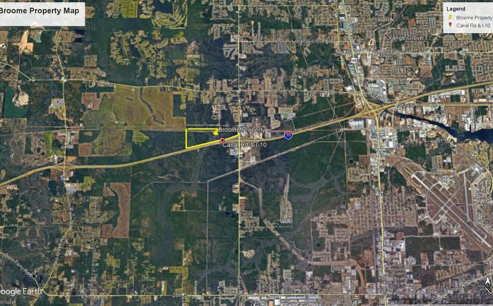 Pictures of Land property located at I-10 and Canal Road, Gulfport, MS 39507 for sales - image #1