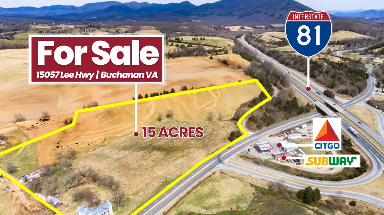 Pictures of Land property located at 15057 Lee Hwy, Buchanan, VA 24066 for sales - image #1