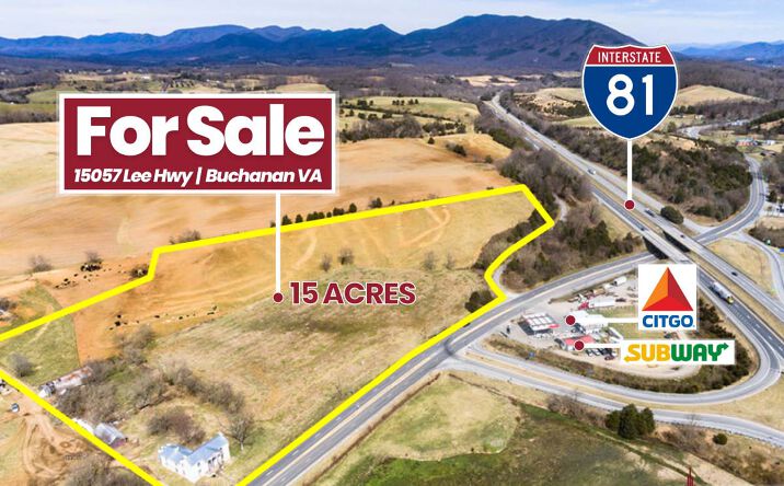 Pictures of Land property located at 15057 Lee Hwy, Buchanan, VA 24066 for sales - image #1
