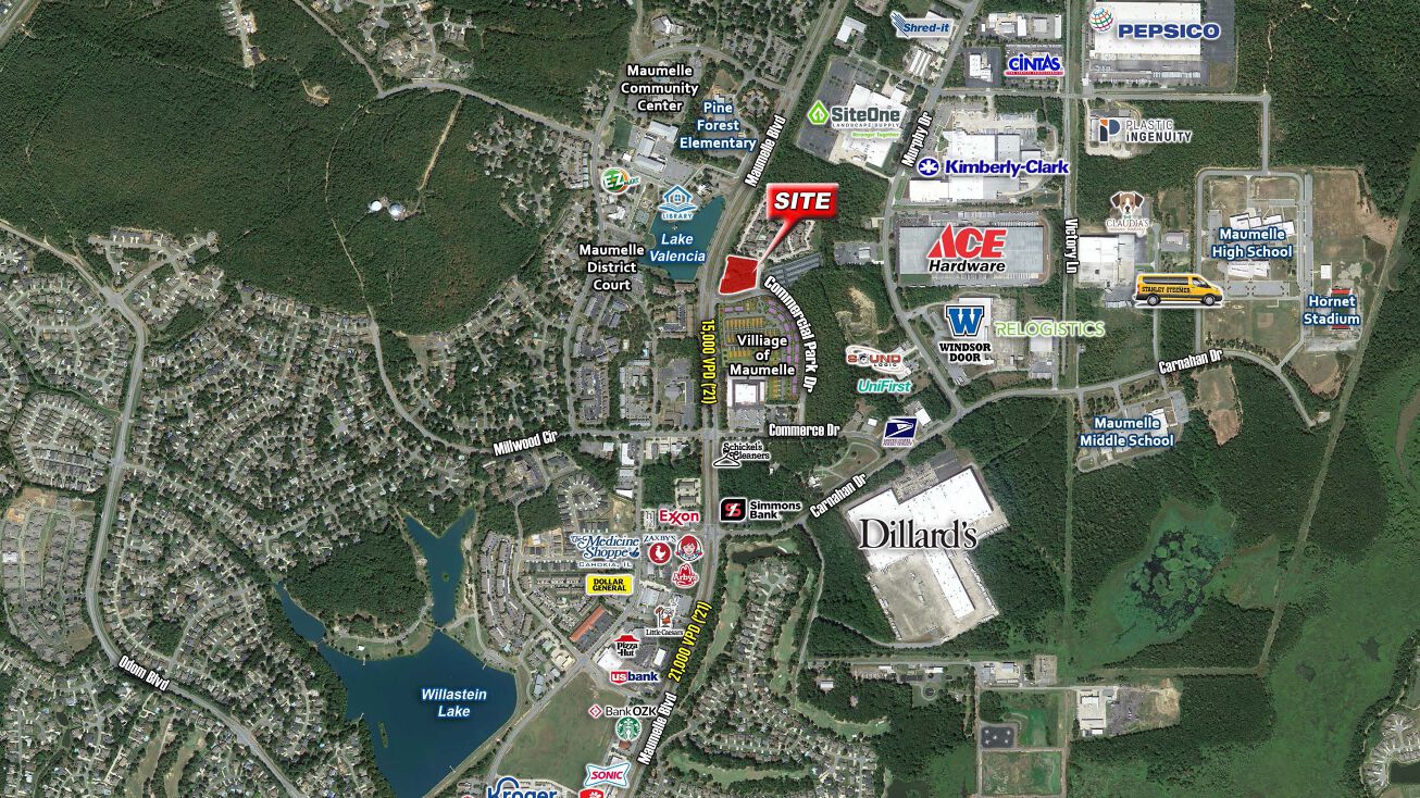 Commercial Park Drive, Maumelle, AR 72113