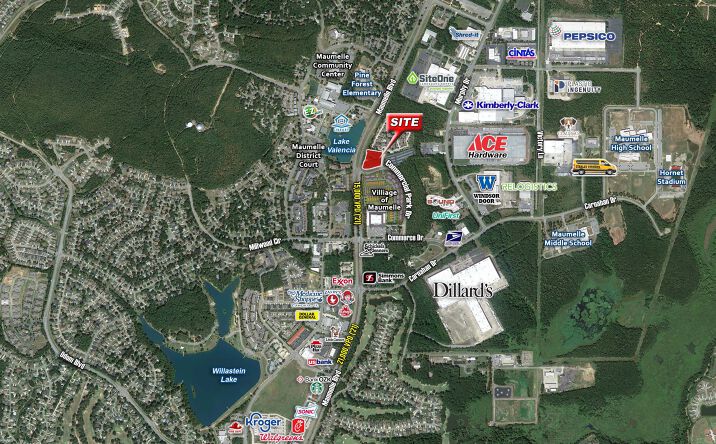 Pictures of Land property located at Commercial Park Drive, Maumelle, AR 72113 for sales - image #1