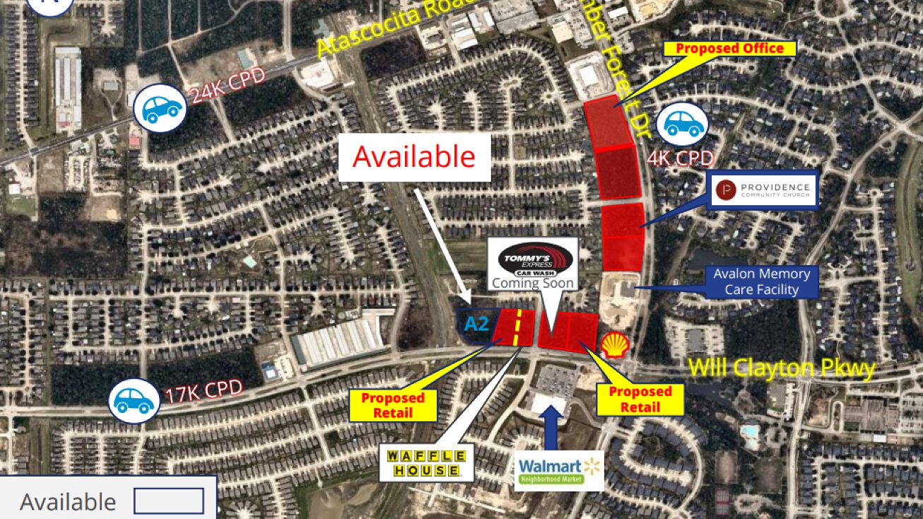 NWQ Timber Forest Dr. & Will Clayton Parkway, Atascocita, TX 77346