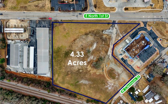 Pictures of Industrial, Land property located at 1018 E. North 1st Street, Seneca, SC 29678 for sales - image #1