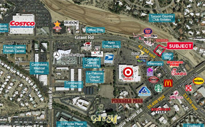 Pictures of Retail, Office, Land property located at 6565 E Grant Rd, Tucson, AZ 85715 for comps - image #1