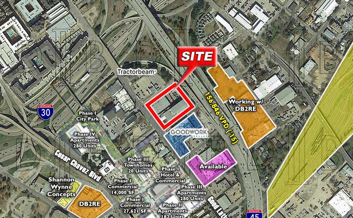 Pictures of Land, Self Storage property located at 1718 S Good Latimer Expy, Dallas, TX 75226 for sales - image #1
