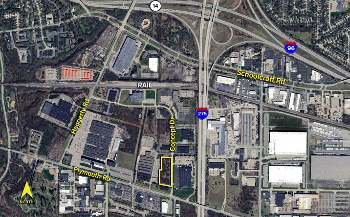 Pictures of Land property located at 40975 Concept Drive, Plymouth, MI 48170 for sales - image #1
