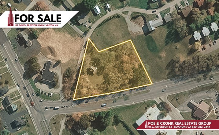 Pictures of Land property located at 137 S Preston Rd, Vinton, VA 24179 for sales - image #1