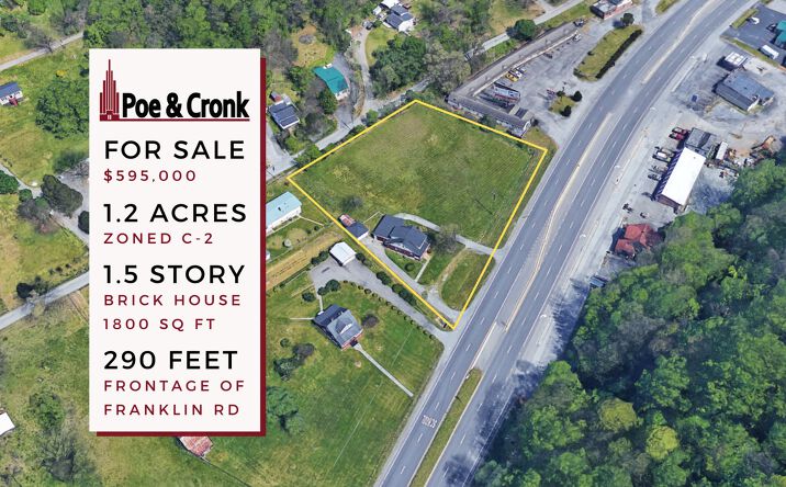 Pictures of Land property located at 5436 Franklin Rd, Roanoke, VA 24014 for sales - image #1