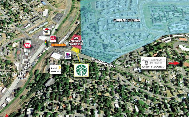 Pictures of Retail property located at 610 NE Stadium Way, Pullman, WA 99163 for comps - image #1