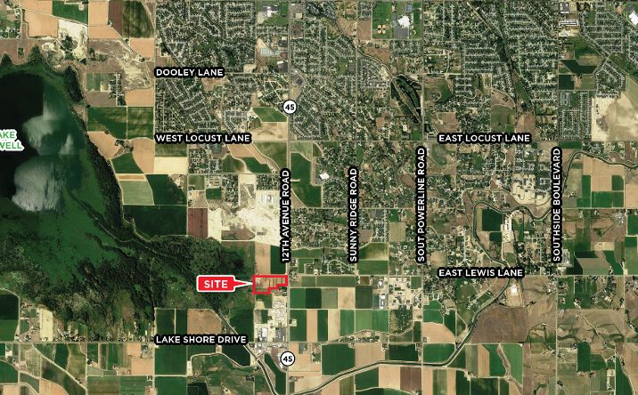 Pictures of Land property located at Highway 45 & E Lewis Lane, Nampa, ID 83686 for sales - image #1