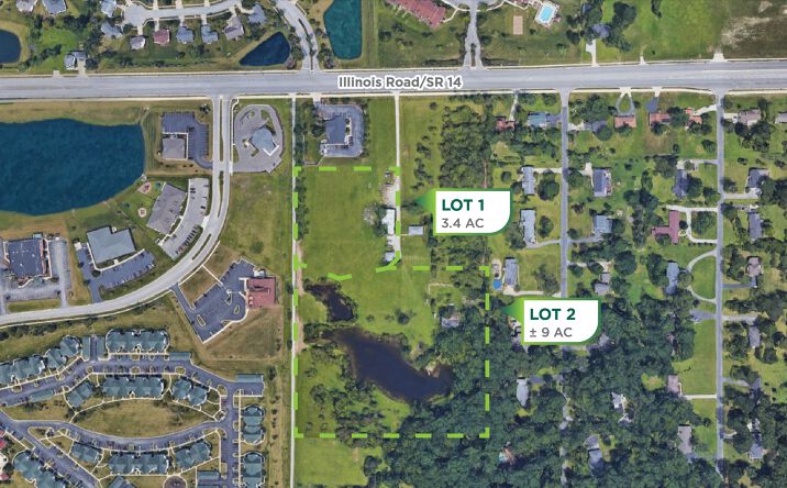 Pictures of Land property located at 7621 Illinois Rd, Fort Wayne, IN 46804 for sales - image #1
