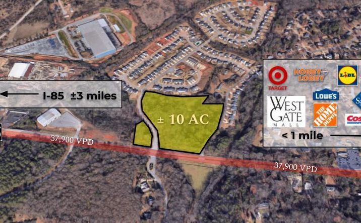 Pictures of Land property located at Highway 29, Spartanburg, SC 29301 for comps - image #1