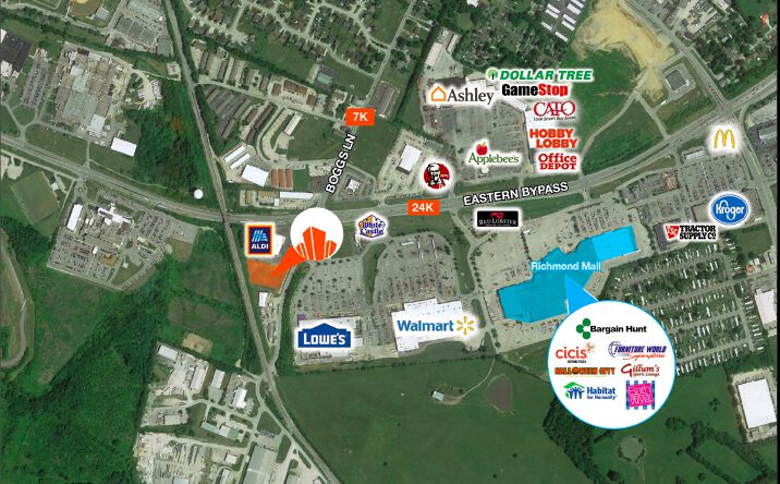 Pictures of Land property located at 768 Eastern Bypass, Richmond, KY 40475 for comps - image #1